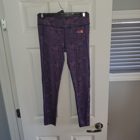 💥Sale💥The North Face Purple Leggings - Picture 1 of 3